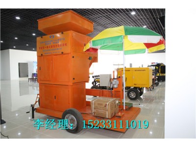 抗洪沙土裝袋機，堤壩防汛沙袋裝袋機生產廠家
